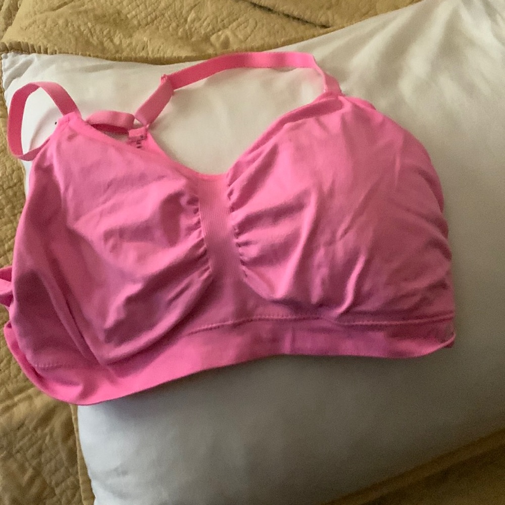Light pink brand Ryho size large G  the perfect fit bra for dance